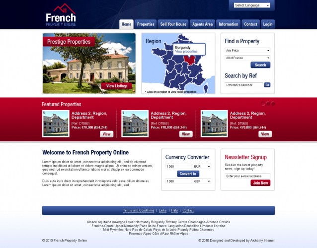 French Property Online - Home